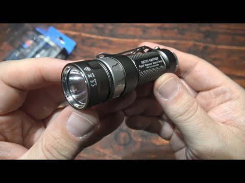 JetBeam RRT01 Raptor (Nichia 219C) Flashlight Kit Review!
