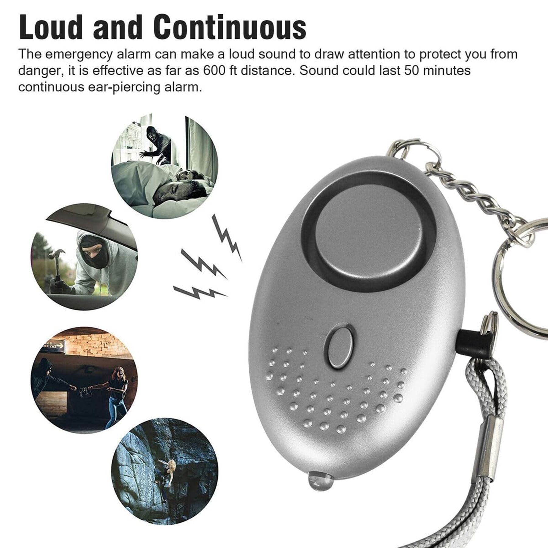 Tactical Things 140dB Personal Alarm
