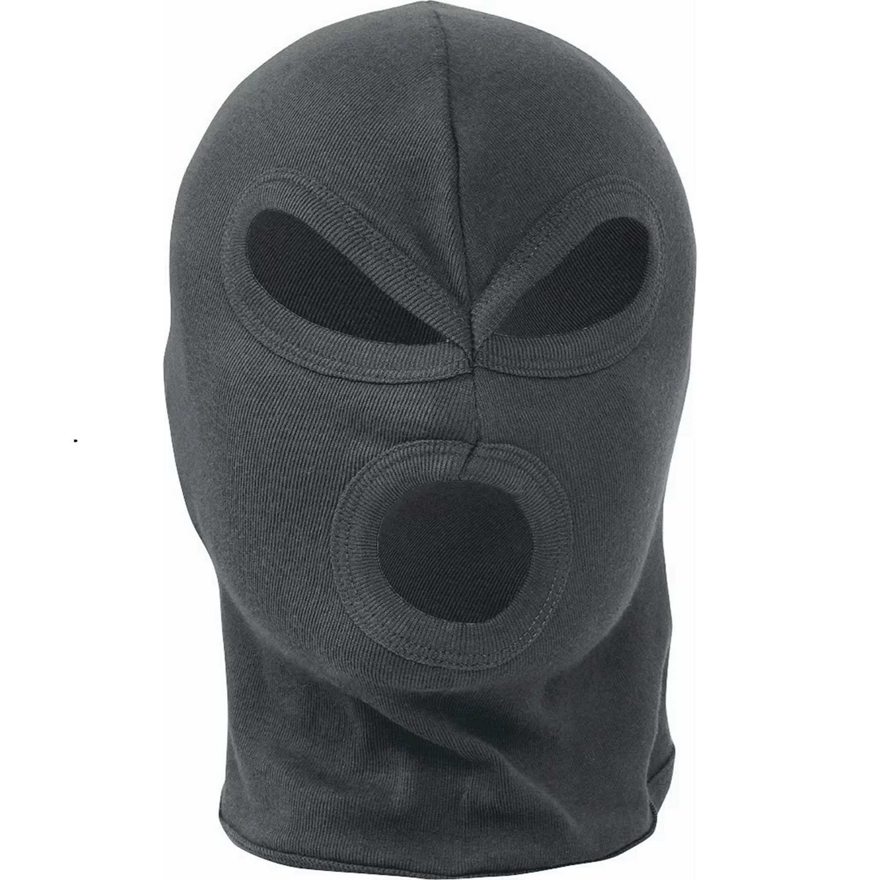 Lightweight 3 hole balaclava black