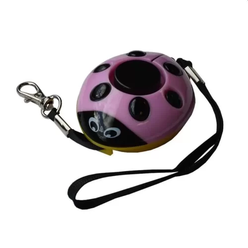 Ladybug Rape Attack Alarm Pink