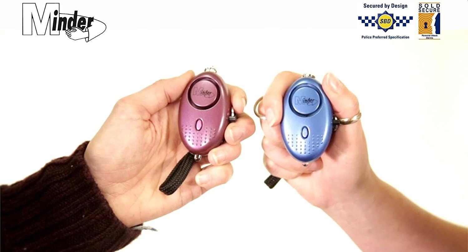 Police Approved Personal Panic Rape Attack Alarm & Torch 140db