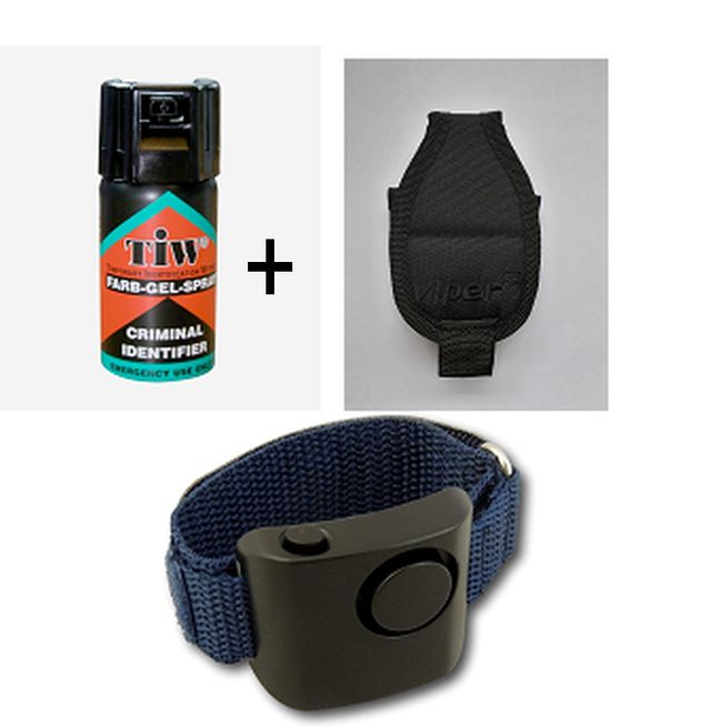 Farb-Gel Pouch and Alarm