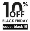 10% off Black Friday