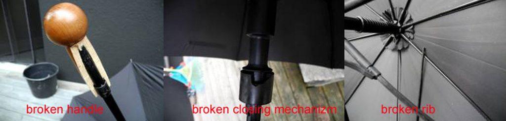 Fake Unbreakable Umbrella