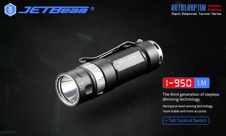 RRT01 RAPTOR Tactical Flashlight