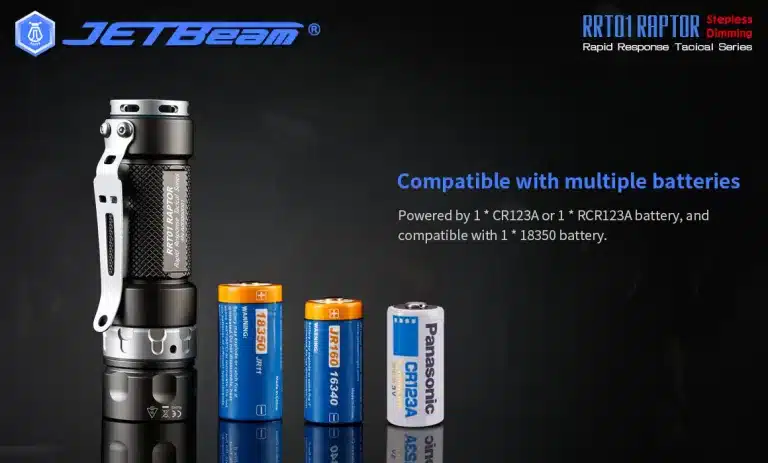 RRT01 RAPTOR Tactical Flashlight