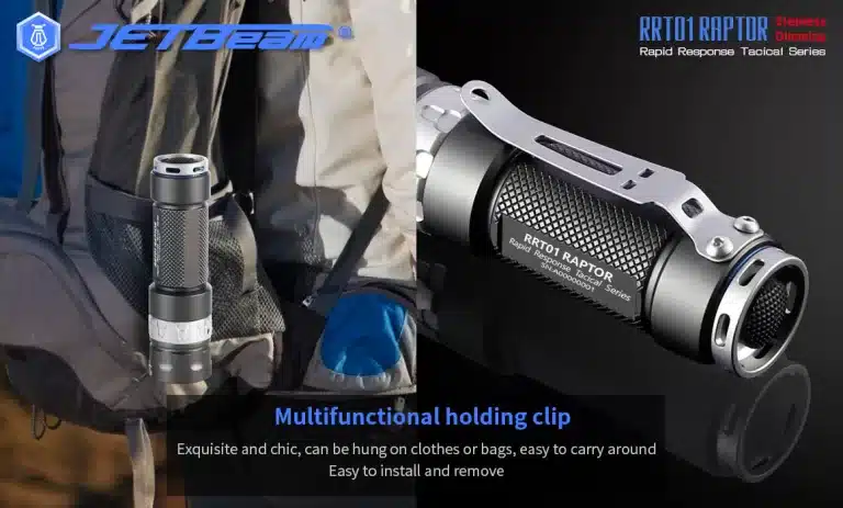 RRT01 RAPTOR Tactical Flashlight