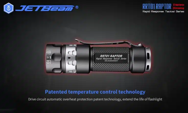 RRT01 RAPTOR Tactical Flashlight