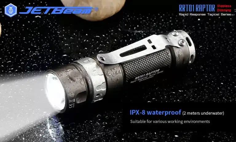 RRT01 RAPTOR Tactical Flashlight