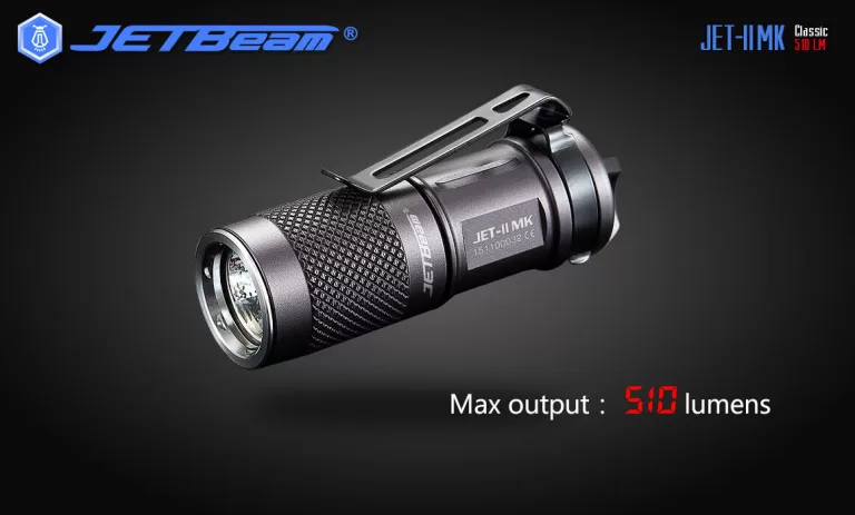 JETBEAM JET-II MK flashlight torch
