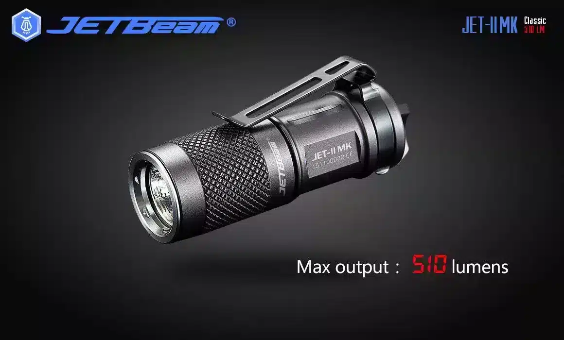 JETBEAM JET-II MK flashlight torch