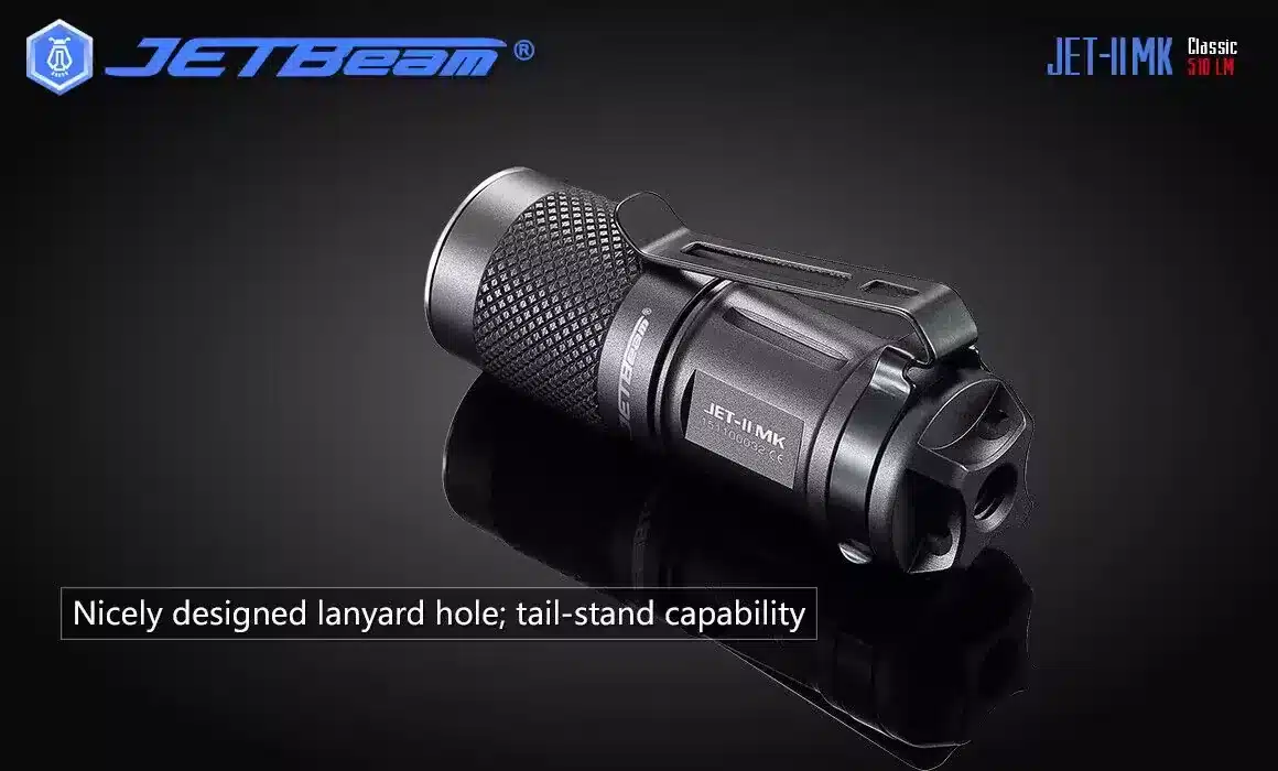 JETBEAM JET-II MK flashlight torch