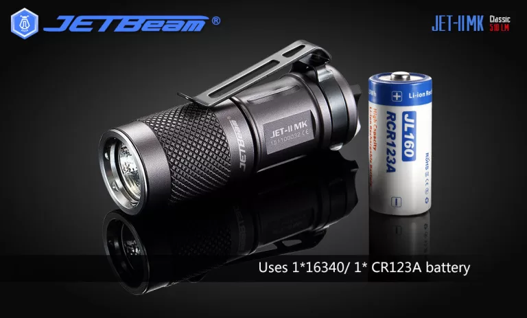 JETBEAM JET-II MK flashlight torch