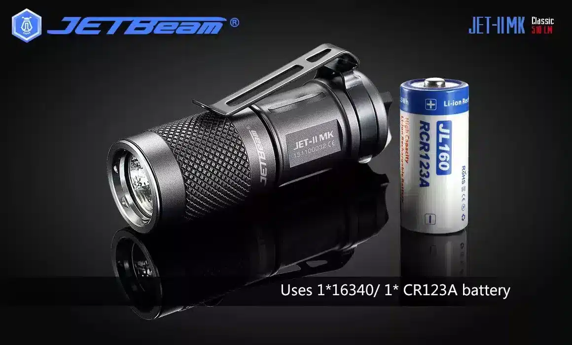 JETBEAM JET-II MK flashlight torch