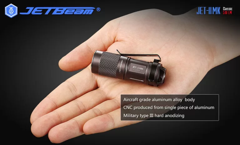 JETBEAM JET-II MK flashlight torch
