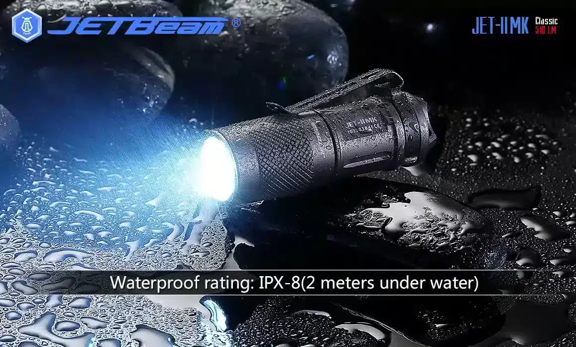 JETBEAM JET-II MK flashlight torch