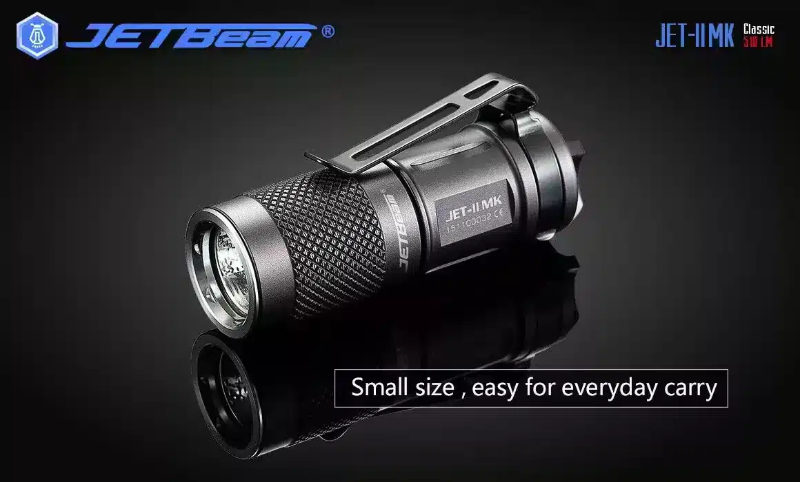 JETBEAM JET-II MK flashlight torch
