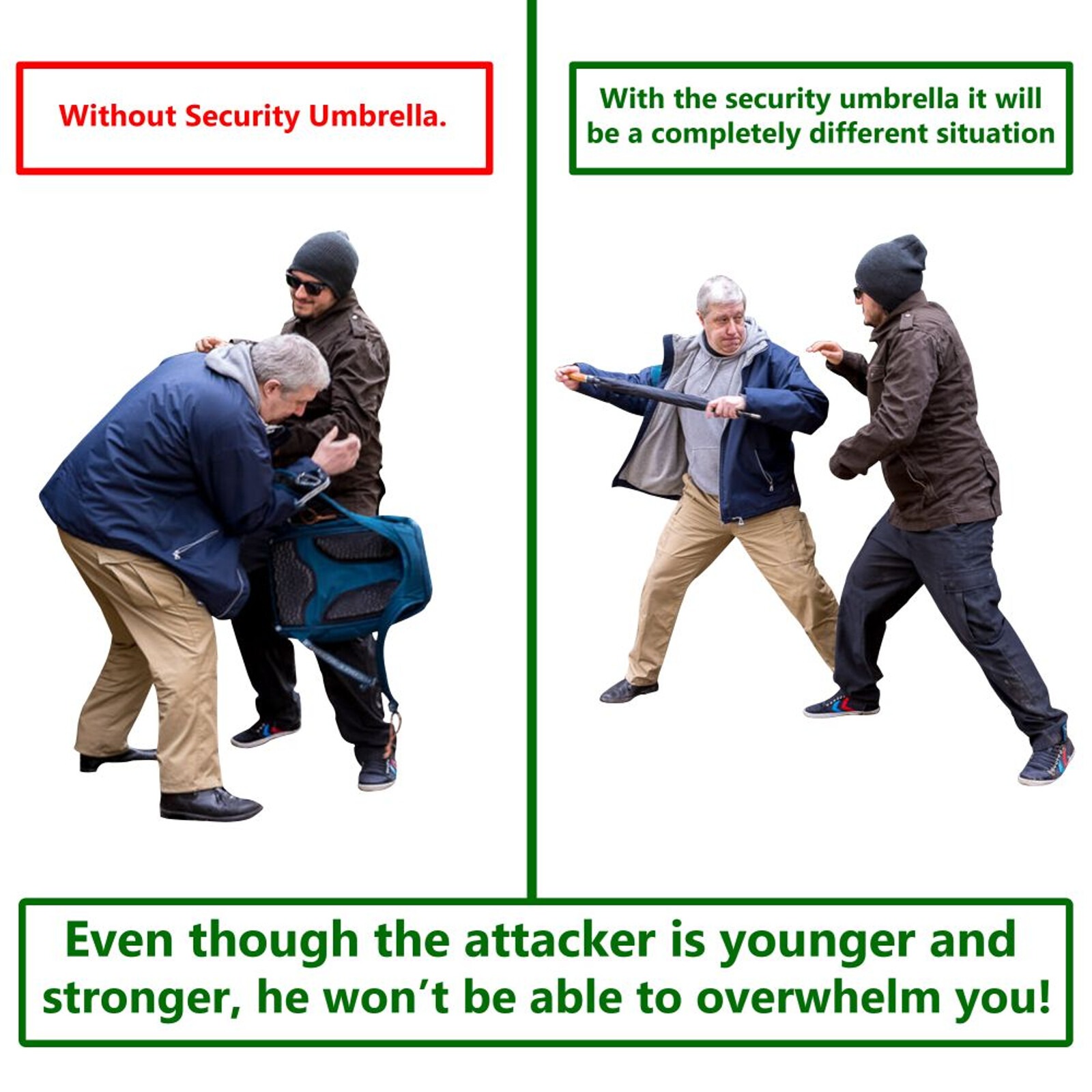security-defense-umbrella-self-defense-men-tactical-unbreakable-defense-weapon-baton-self-defense-stick-cane-protection-2 Security Umbrella XXL Crook Handle