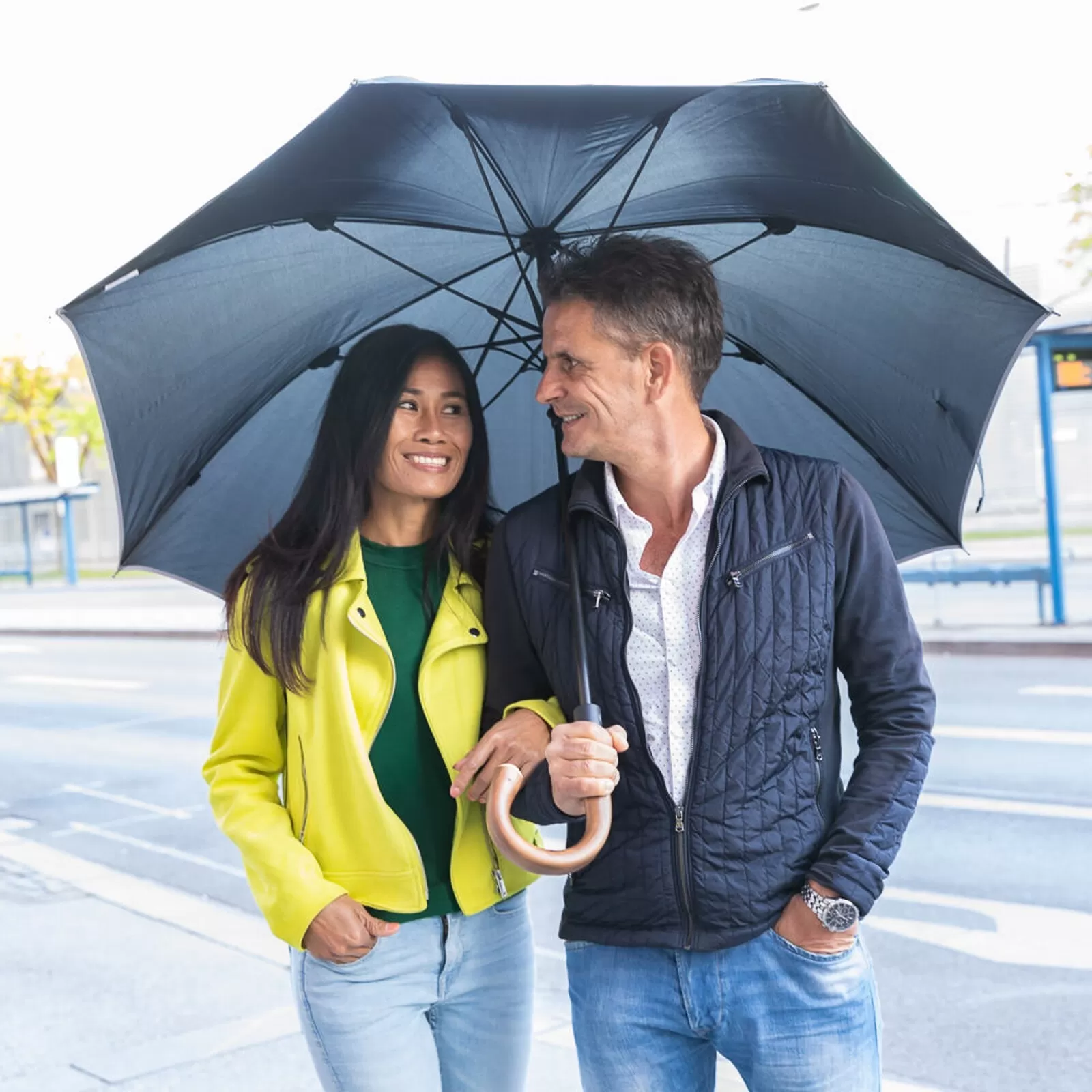 Security Umbrella XXL Crook Handle