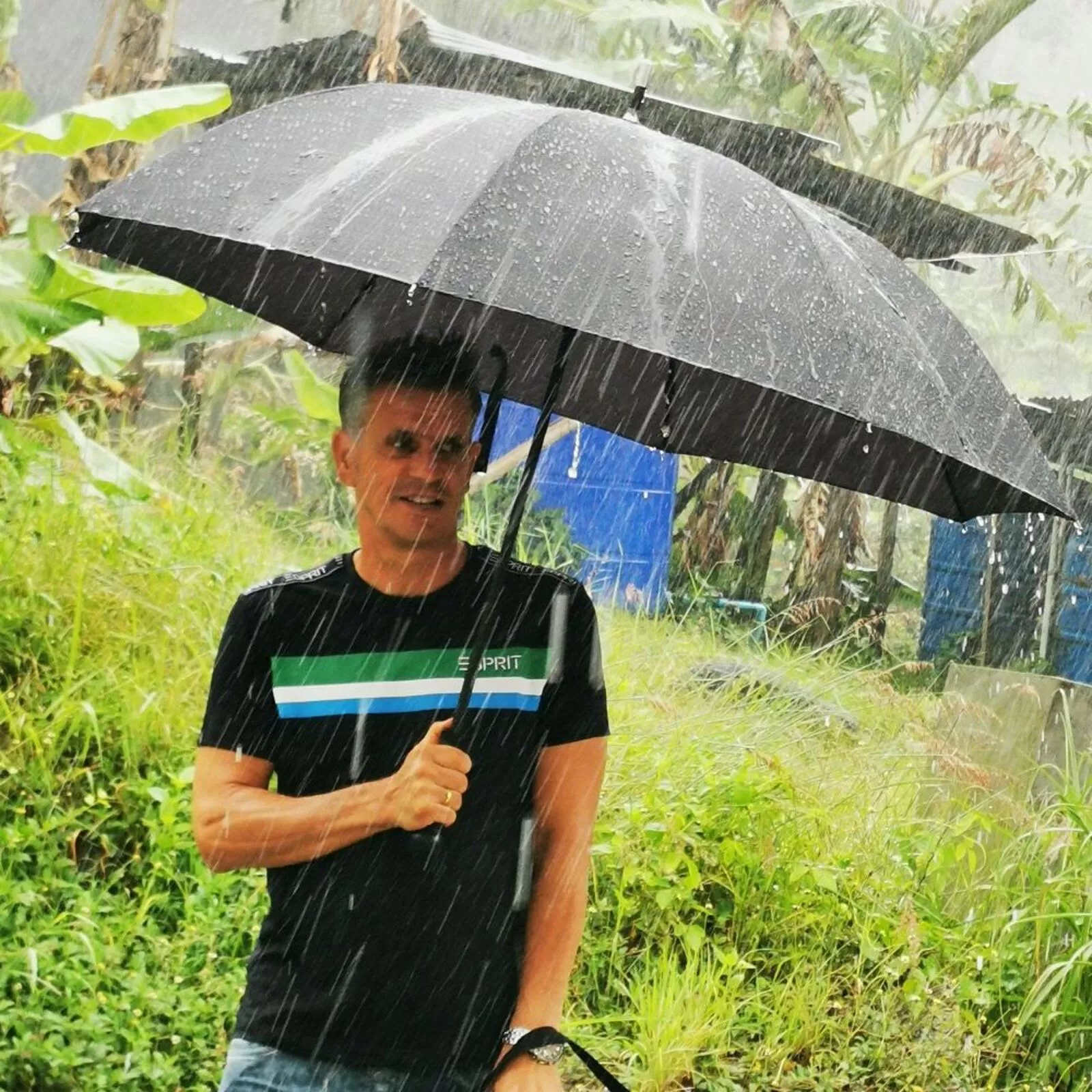 Security Umbrella Knob Handle