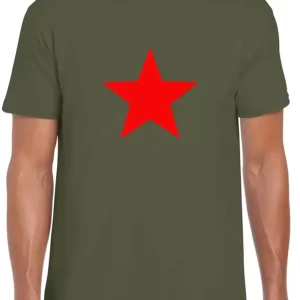 Red Star T-Shirt Green