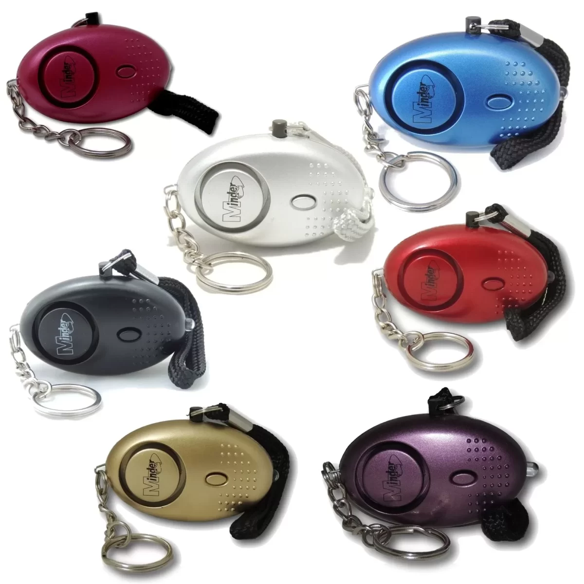 Police Approved Personal Panic Rape Attack Alarm & Torch 140db