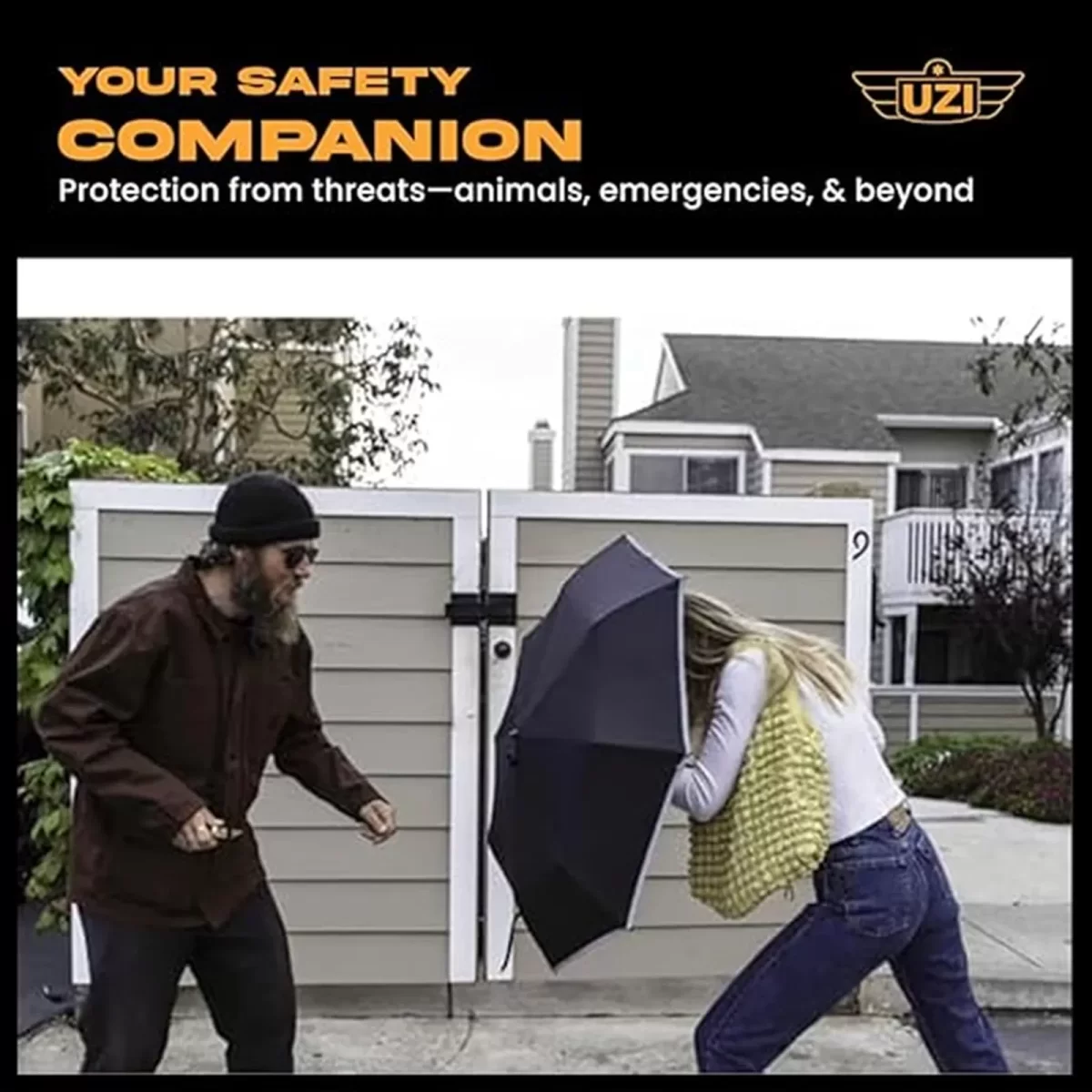 UZI Telescopic Tactical Umbrella