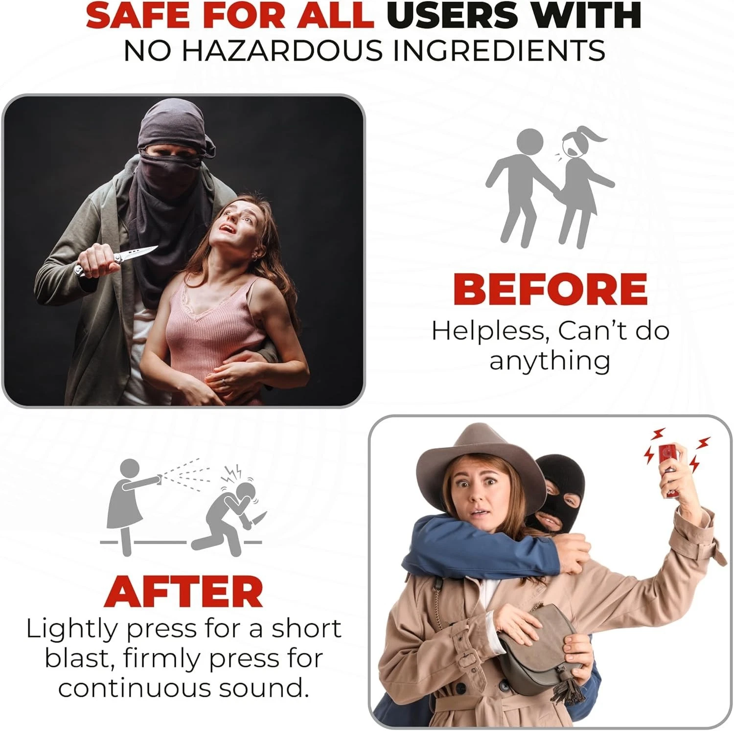 ALERT Dual Personal Attack Alarm