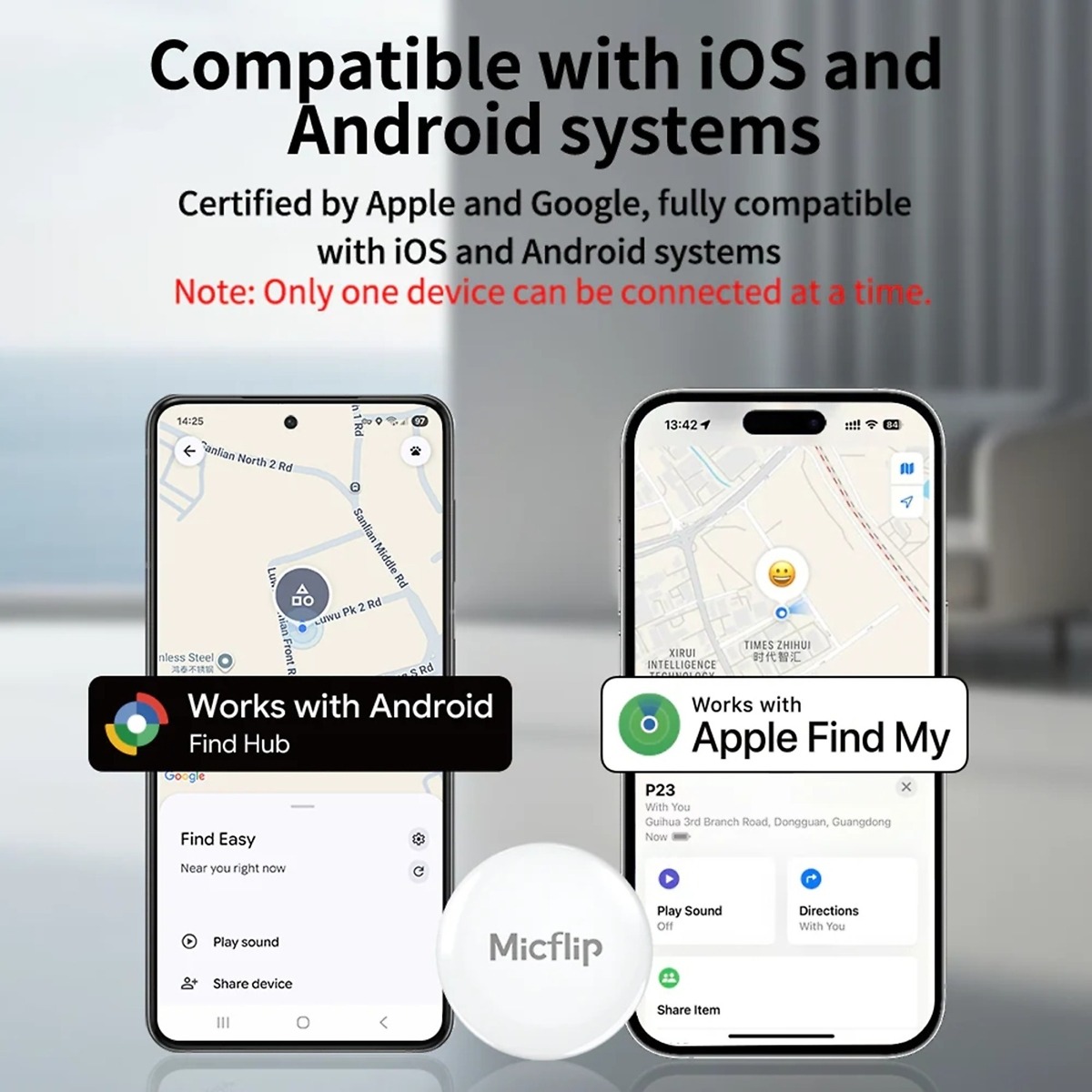 Micflip P23 Anti-Loss Smart Tag