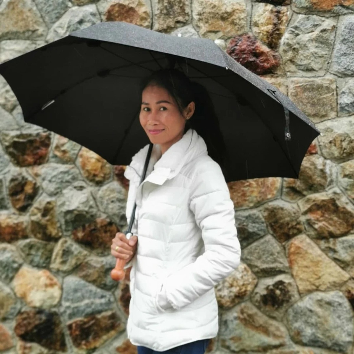 The Sentinel “Classic” City Safe Umbrella (Thuja Burl Edition) 11
