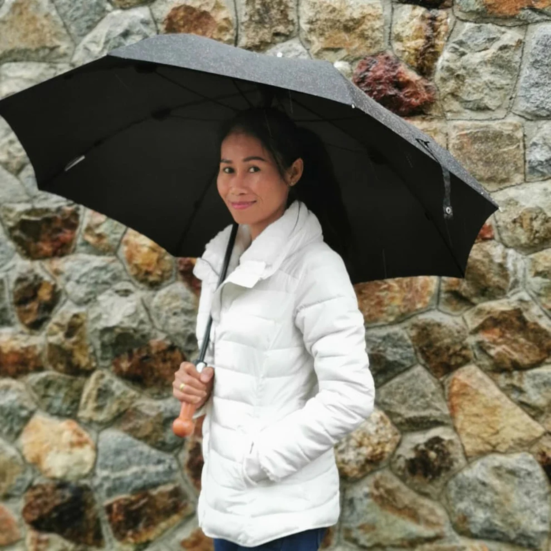 The Sentinel “Classic” City Safe Umbrella (Thuja Burl Edition) 11