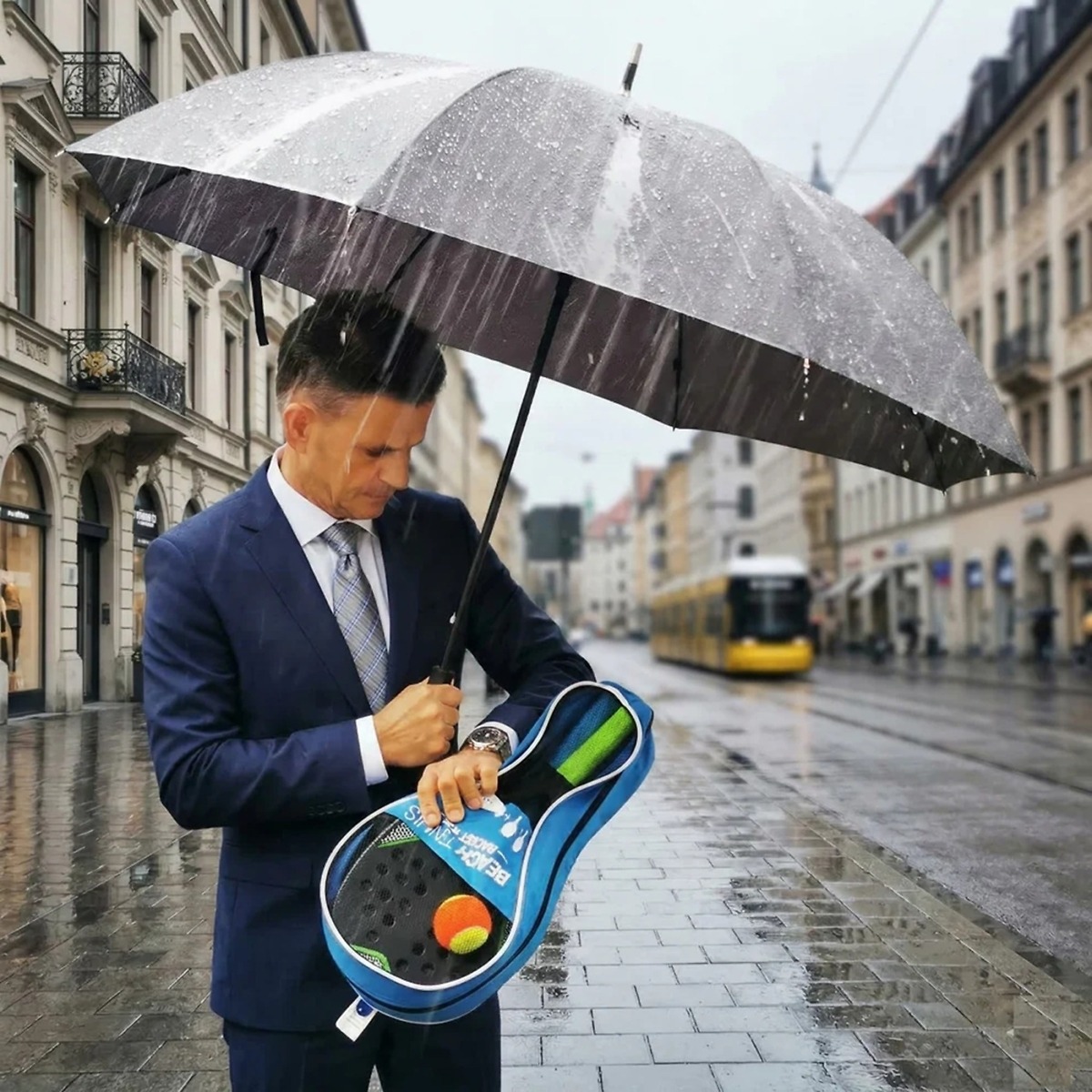 The Sentinel “Classic” City Safe Umbrella (Thuja Burl Edition) 9