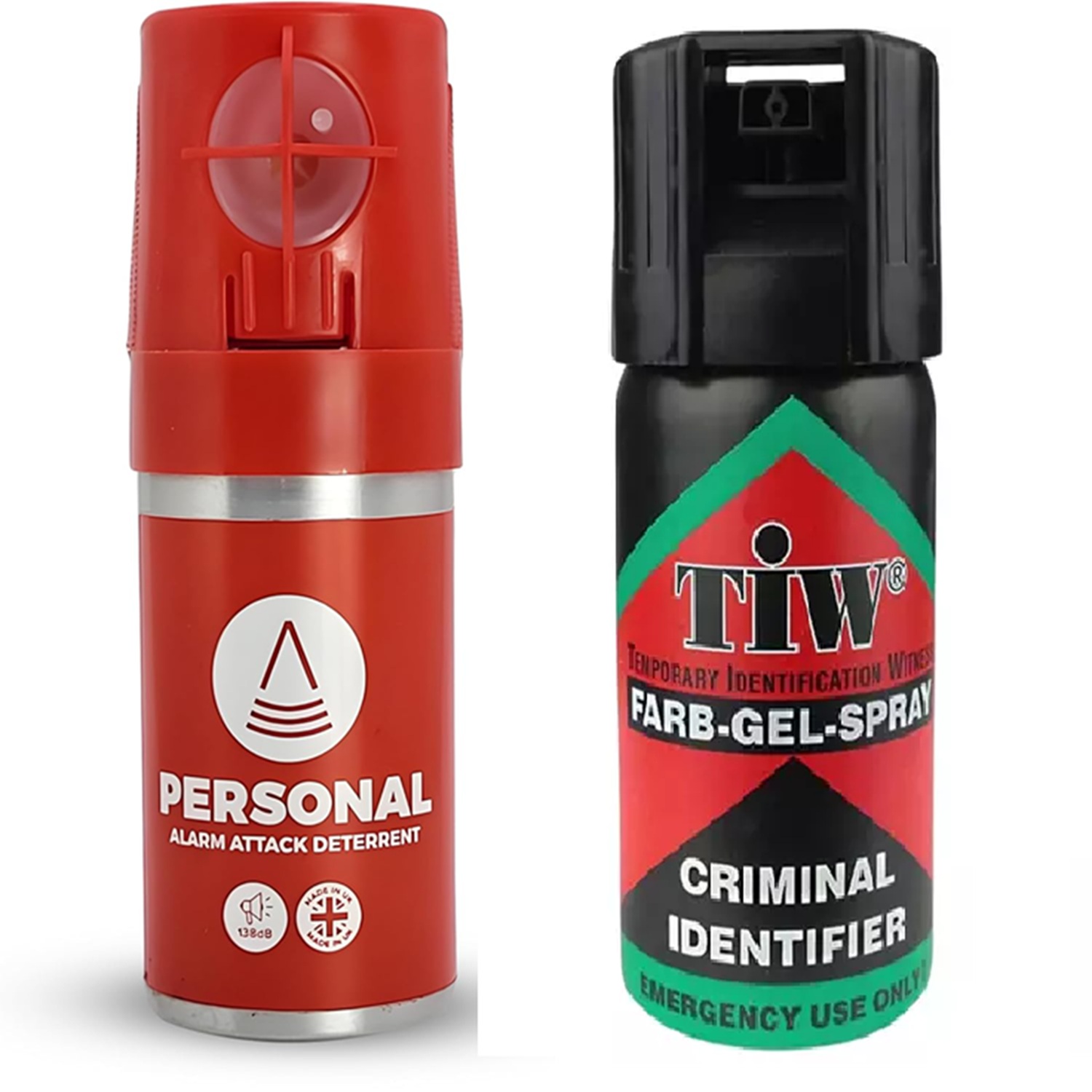 Personal Alarm plus Farb Gel spray