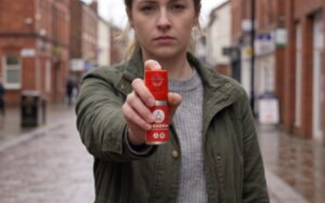 Walk Easy Personal Gas-Powered Personal Safety Alarm